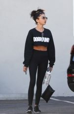 SARAH HYLAND Leaves a Gym in Los Angeles 01/10/2020