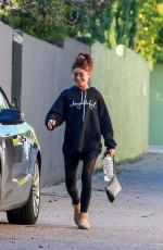 SARAH HYLAND Leaves Her Stylist