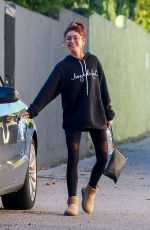 SARAH HYLAND Leaves Her Stylist
