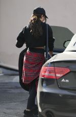 SARAH HYLAND Leaves Pilates Class in Los Angeles 01/17/2020