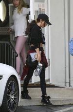 SARAH HYLAND Leaves Pilates Class in Los Angeles 01/17/2020