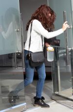 SARAH HYLAND Leaves Shape House in West Hollywood 01/29/2020