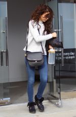 SARAH HYLAND Leaves Shape House in West Hollywood 01/29/2020