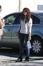 SARAH HYLAND Out and About in Los Angeles 01/29/2020