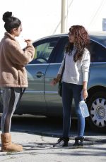 SARAH HYLAND Out and About in Los Angeles 01/29/2020