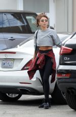 SARAH HYLAND Out and About in Studio City 01/21/2020