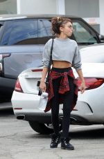 SARAH HYLAND Out and About in Studio City 01/21/2020
