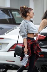 SARAH HYLAND Out and About in Studio City 01/21/2020