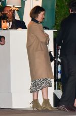 SARAH PAULSON Out for Dinner in West Hollywood 01/29/2020