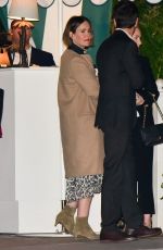SARAH PAULSON Out for Dinner in West Hollywood 01/29/2020