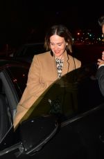 SARAH PAULSON Out for Dinner in West Hollywood 01/29/2020