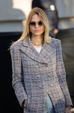 SASHA LUSS at Chanel Show at Paris Fashion Week 01/21/2020