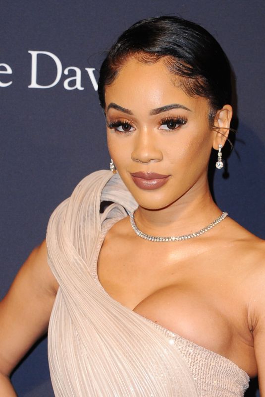 SAWEETIE at Recording Academy and Clive Davis Pre-Grammy Gala in Beverly Hills 01/25/2020