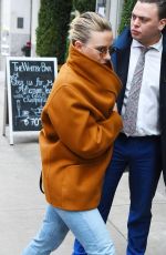 SCARLETT JOHANSSON Arrives at a Press Junket in New York 01/08/2020