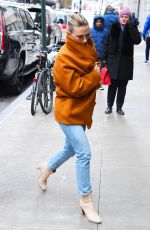 SCARLETT JOHANSSON Arrives at a Press Junket in New York 01/08/2020