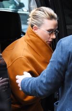 SCARLETT JOHANSSON Arrives at a Press Junket in New York 01/08/2020
