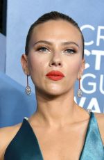 SCARLETT JOHANSSON at 26th Annual Screen Actors Guild Awards in Los Angeles 01/19/2020