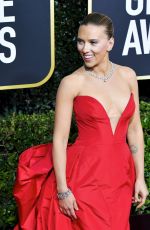 SCARLETT JOHANSSON at 77th Annual Golden Globe Awards in Beverly Hills 01/05/2020