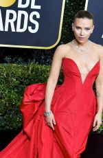 SCARLETT JOHANSSON at 77th Annual Golden Globe Awards in Beverly Hills 01/05/2020