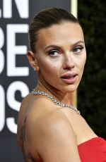 SCARLETT JOHANSSON at 77th Annual Golden Globe Awards in Beverly Hills 01/05/2020