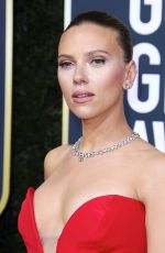 SCARLETT JOHANSSON at 77th Annual Golden Globe Awards in Beverly Hills 01/05/2020
