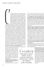 SCARLETT JOHANSSON in Grazia Magazine, Italy January 2020