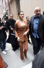 SELENA GOMEZ Arrives at Live with Kelly and Ryan in New York 01/13/2020