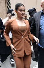 SELENA GOMEZ Arrives at Live with Kelly and Ryan in New York 01/13/2020
