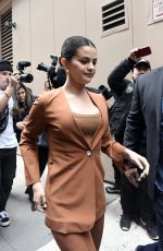 SELENA GOMEZ Arrives at Live with Kelly and Ryan in New York 01/13/2020
