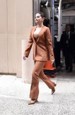 SELENA GOMEZ Arrives at Live with Kelly and Ryan in New York 01/13/2020
