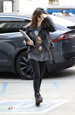 SELENA GOMEZ Arrives at Nine Zero One Salon in West Hollywood 01/30/2020