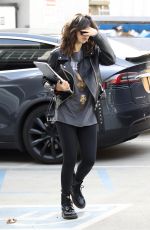 SELENA GOMEZ Arrives at Nine Zero One Salon in West Hollywood 01/30/2020