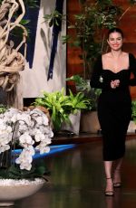 SELENA GOMEZ at Ellen Show with with Guest Host JENNIFER ANISTON 01/24/2020