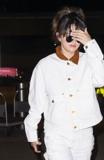 SELENA GOMEZ at JFK Airport in New York 01/15/2020