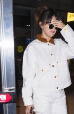 SELENA GOMEZ at JFK Airport in New York 01/15/2020