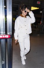 SELENA GOMEZ at JFK Airport in New York 01/15/2020