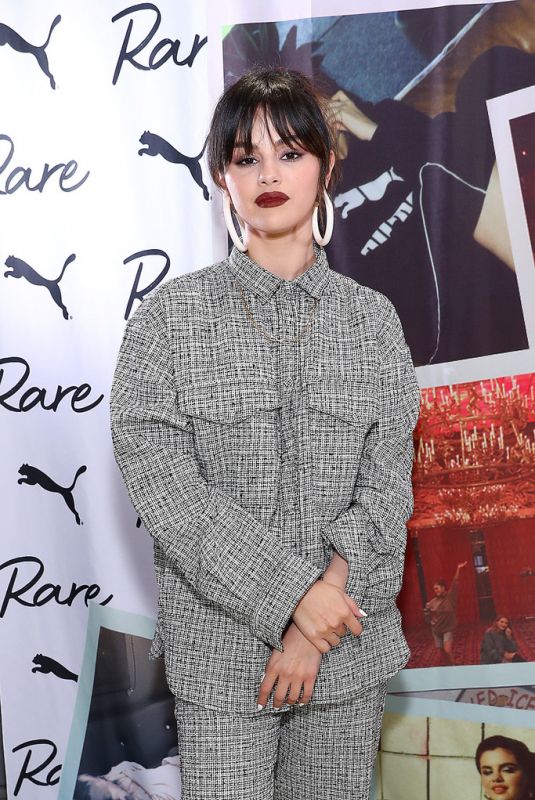 SELENA GOMEZ at Meet & Greet with Selena Gomez at Puma Flagship Store in New York 01/14/2020