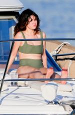 SELENA GOMEZ in Bikini at a Yacht in Hawaii 01/02/2020