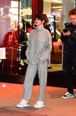 SELENA GOMEZ Leaves Puma Store in New York 01/14/2020