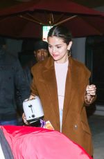 SELENA GOMEZ Out and About in Los Angeles 01/12/2020