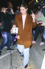 SELENA GOMEZ Out and About in Los Angeles 01/12/2020