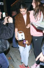 SELENA GOMEZ Out and About in Los Angeles 01/12/2020