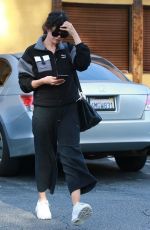SELENA GOMEZ Out for Lunch in Van Nuys 01/05/2020