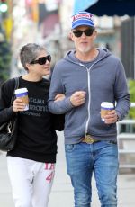 SELMA BLAIR and David Lyons Out for Coffee in Los Angeles 01/30/2020