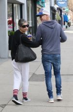 SELMA BLAIR and David Lyons Out for Coffee in Los Angeles 01/30/2020