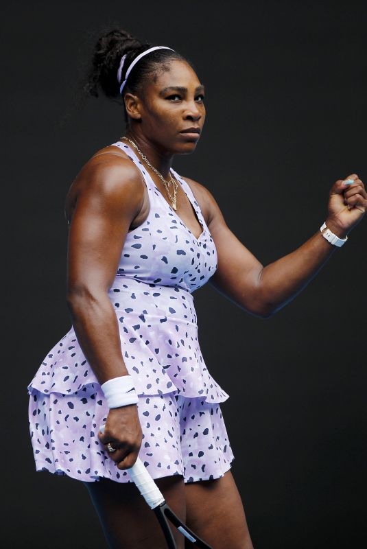 SERENA WILLIAMS at 2020 Australian Open at Melbourne Park 01/20/2020