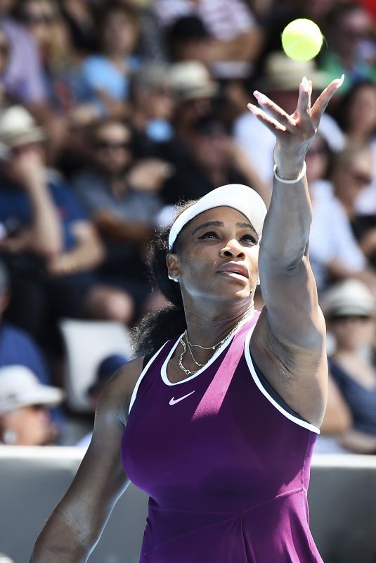 SERENA WILLIAMS at 2020 Women’s ASB Classic in Auckland 01/09/2020
