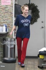 SHARON STONE at a Nail Salon in Beverly Hills 12/26/2019