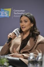 SHAY MITCHELL at CES 2020 in Las Vegas 01/08/2020