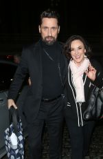 SHIRLEY BALLAS and Danny Taylor Night Out in Birmingham 01/15/2020